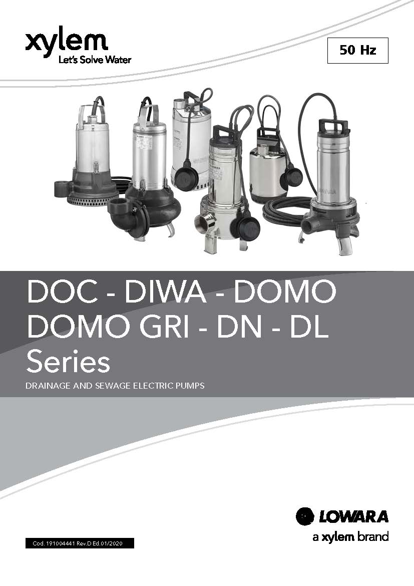 DOMO  DOC  DIWA系列不銹鋼潛水泵